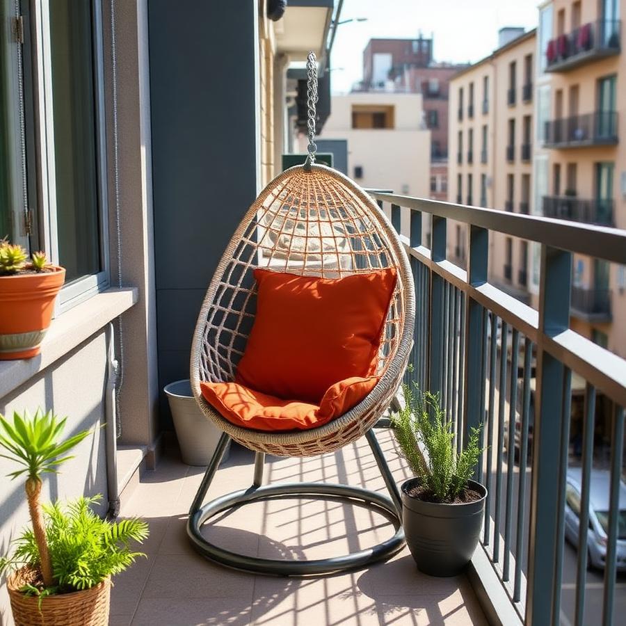 Foldable Egg Chair from TURNEER LIMITED