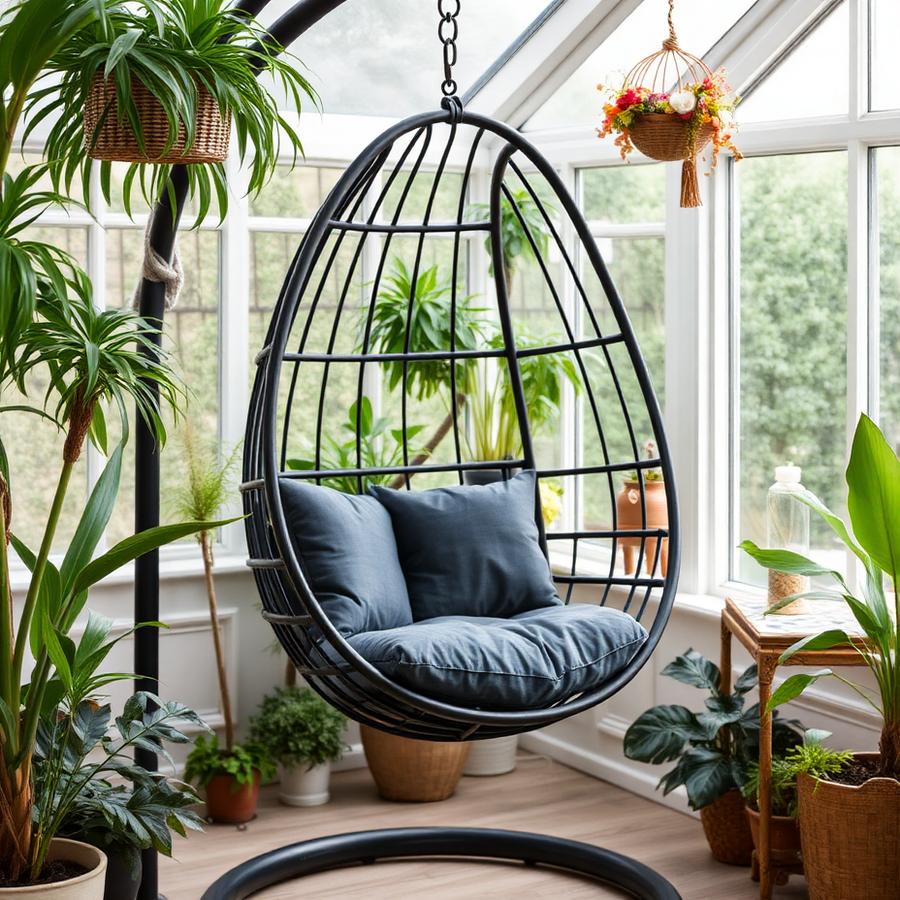 Hanging Egg Chair from TURNEER LIMITED